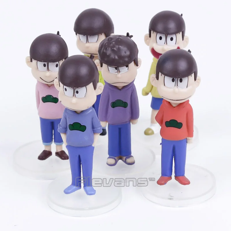 Osomatsu-San 6pcs/set Karako choroko ichiko Jyushimatsu Todomatsu PVC Figures Collectible Model Toys 8cm
Osomatsu-San 6pcs/set Karako choroko ichiko Jyushimatsu Todomatsu PVC Figures Collectible Model Toys 8cm