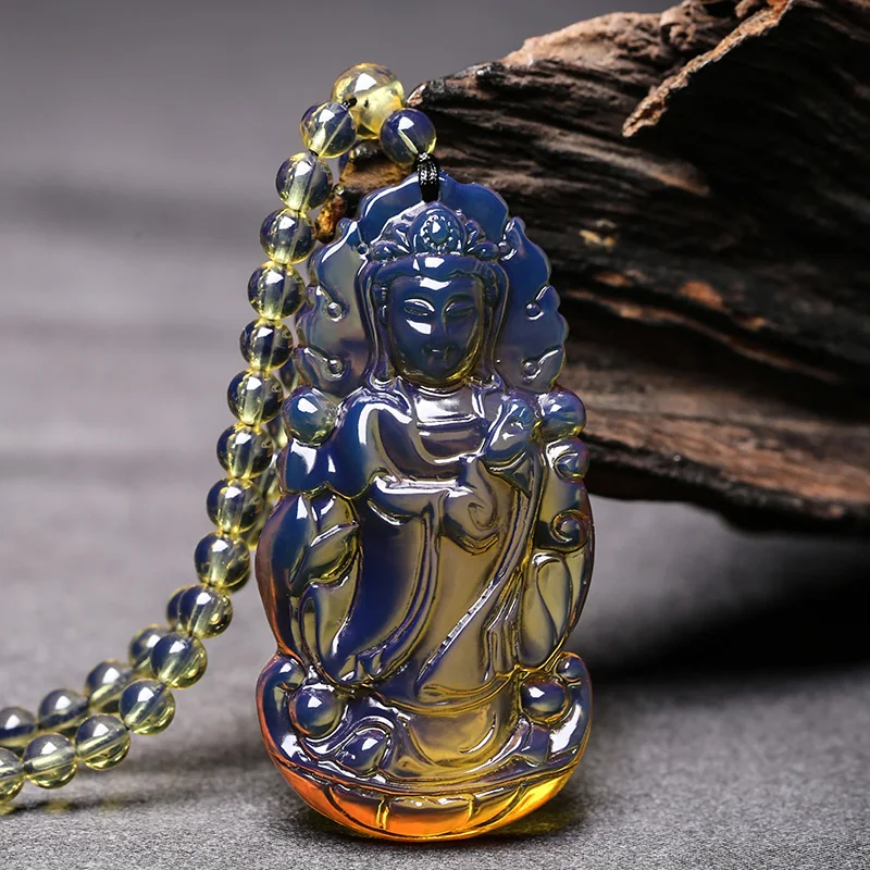 Natural Domi Blue Potter Pendant Sweater Chain Raw Mineral Honey Wax Amber Men's Guanyin Necklace Pendant
Natural Domi Blue Potter Pendant Sweater Chain Raw Mineral Honey Wax Amber Men's Guanyin Necklace Pendant