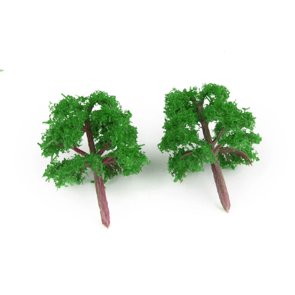 75PCS 1:300 Scale Model Tree Diorama Wargame Train Park Garden Scenery Layout 75PCS 1:300 Scale Model Tree Diorama Wargame Train Park Garden Scenery Layout