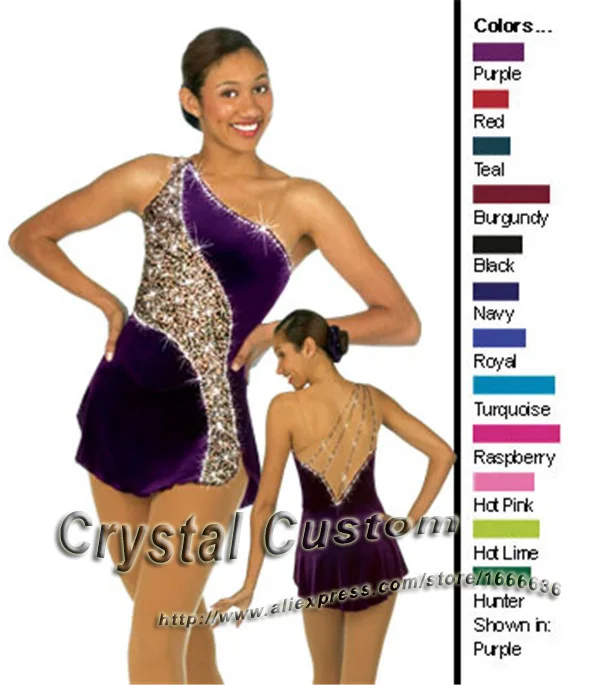 Beautiful Girls Ice Skating Dresses With Spandex Graceful New Brand Figure Skating Competition Dress Custom DR2673
Beautiful Girls Ice Skating Dresses With Spandex Graceful New Brand Figure Skating Competition Dress Custom DR2673