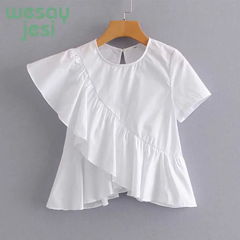 blouse summer woman Fashionable tops 2019 new Tops Ruffles Shirts Women 2019 Summer women's Casual tops
blouse summer woman Fashionable tops 2019 new Tops Ruffles Shirts Women 2019 Summer women's Casual tops