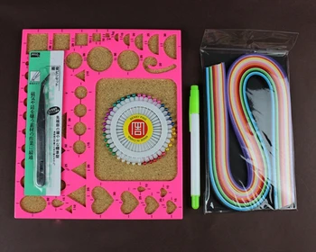 2016 new Paper Quilling kits with quiling mold board/pen/Straight Pin/pearl pins/tools
2016 new Paper Quilling kits with quiling mold board/pen/Straight Pin/pearl pins/tools