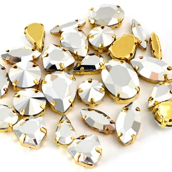 High Quality Mine Silver Sew On Rhinestones with Claw Flatback Silver/Golden Claw Sewing Strass Crystal for DIY Clothes B1240
High Quality Mine Silver Sew On Rhinestones with Claw Flatback Silver/Golden Claw Sewing Strass Crystal for DIY Clothes B1240