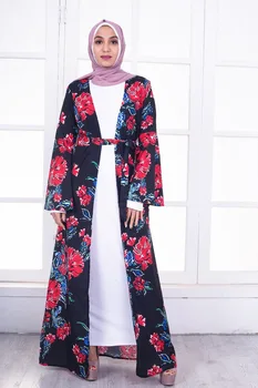 Gowns Kimono Arab Ramadan Islamic Prayer Clothing Worship Service Muslim Print Flower Abaya Cardigan Maxi Dress Tunic Long Robe
Gowns Kimono Arab Ramadan Islamic Prayer Clothing Worship Service Muslim Print Flower Abaya Cardigan Maxi Dress Tunic Long Robe