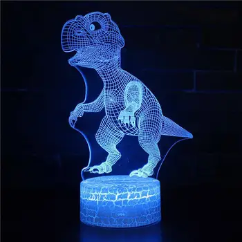 Dinosaur White base Lovely 7 color change 3D Lamp Creative gift dinosaur Usb Led Light Luminaria De Mesa 3d Led Night Light
Dinosaur White base Lovely 7 color change 3D Lamp Creative gift dinosaur Usb Led Light Luminaria De Mesa 3d Led Night Light