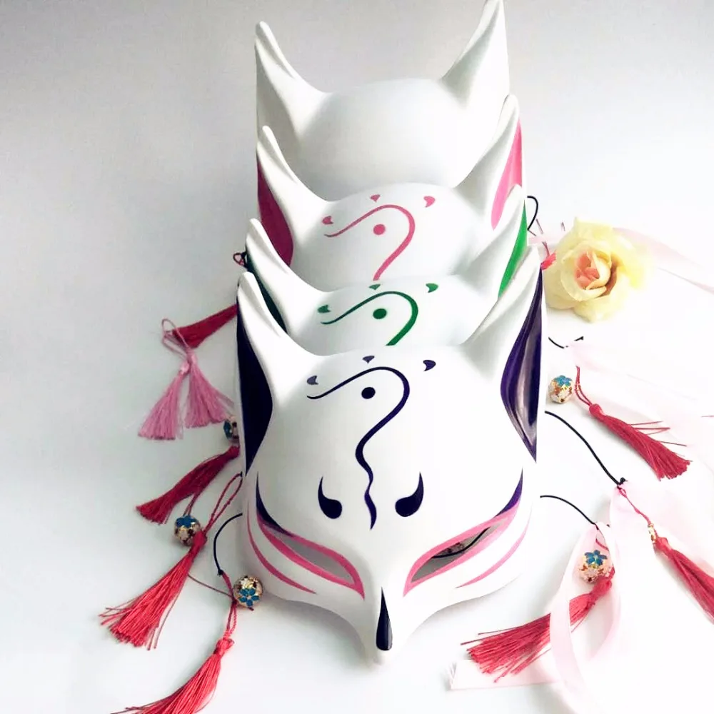 2018 New arrival Painted Fox Mask Cosplay Masquerade Animal White Plastic PVC Fox Cosplay Party halloween
2018 New arrival Painted Fox Mask Cosplay Masquerade Animal White Plastic PVC Fox Cosplay Party halloween