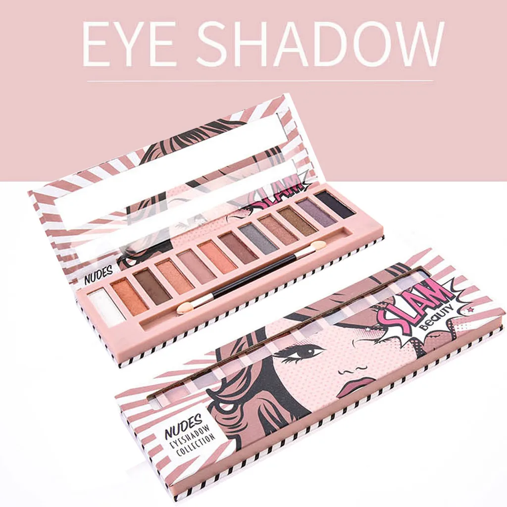 12 Colors Eyeshadow Palette +1 pc brush durable Brighten waterproof No blooming Matte natural earth color cosmetic eye shadow
12 Colors Eyeshadow Palette +1 pc brush durable Brighten waterproof No blooming Matte natural earth color cosmetic eye shadow