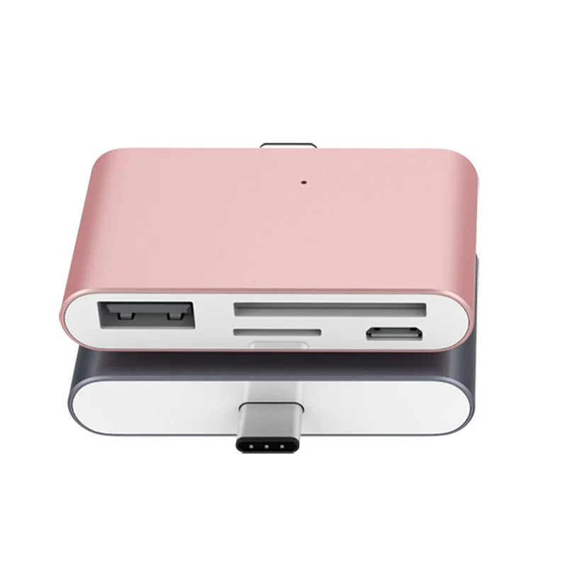 Type-c Hub Multifunction Card Reader Otg Phone Card Reading 4 In 1 SD/TF Memory Card U Disk USB3.1 Type C To USB2.0 Readers
Type-c Hub Multifunction Card Reader Otg Phone Card Reading 4 In 1 SD/TF Memory Card U Disk USB3.1 Type C To USB2.0 Readers