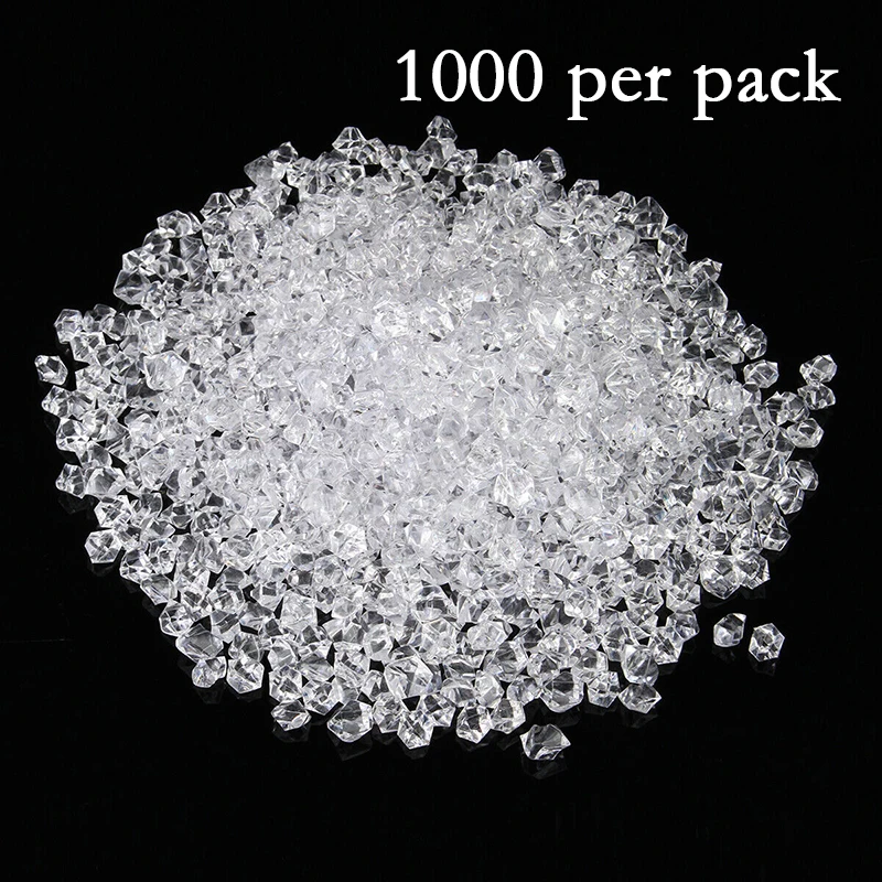 For Home Decor 1000pcs Acrylic Ice Rock Crystal Stones Transparent Aquarium Party Decoration
For Home Decor 1000pcs Acrylic Ice Rock Crystal Stones Transparent Aquarium Party Decoration