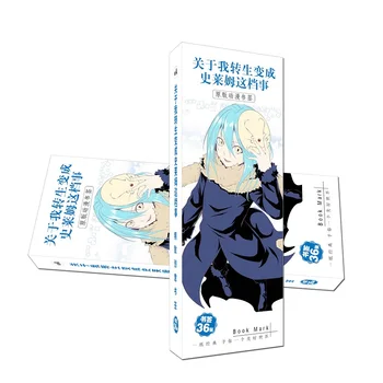 36 Pcs/Set Anime That Time I Got Reincarnated as a Slime Paper Bookmark Stationery Bookmarks Book Holder Message Card
36 Pcs/Set Anime That Time I Got Reincarnated as a Slime Paper Bookmark Stationery Bookmarks Book Holder Message Card