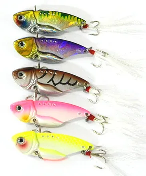 40Pcs VIB Blade Metal Fishing Lure With Feather hook Bream Bass Flathead 5.5cm 2.17inch 12g
40Pcs VIB Blade Metal Fishing Lure With Feather hook Bream Bass Flathead 5.5cm 2.17inch 12g