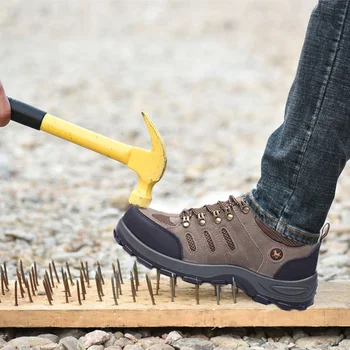 Breathable Steel Toe Cap Work Safety Shoes for Men Outdoor Anti-slip Steel Puncture Proof Protective Safety Boots Shoes
Breathable Steel Toe Cap Work Safety Shoes for Men Outdoor Anti-slip Steel Puncture Proof Protective Safety Boots Shoes