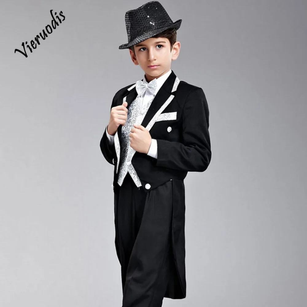 Custom Kid's Suits Flower Boys Groom Wedding Suits White Gold Lapel Black 4 pcs Suits
Custom Kid's Suits Flower Boys Groom Wedding Suits White Gold Lapel Black 4 pcs Suits