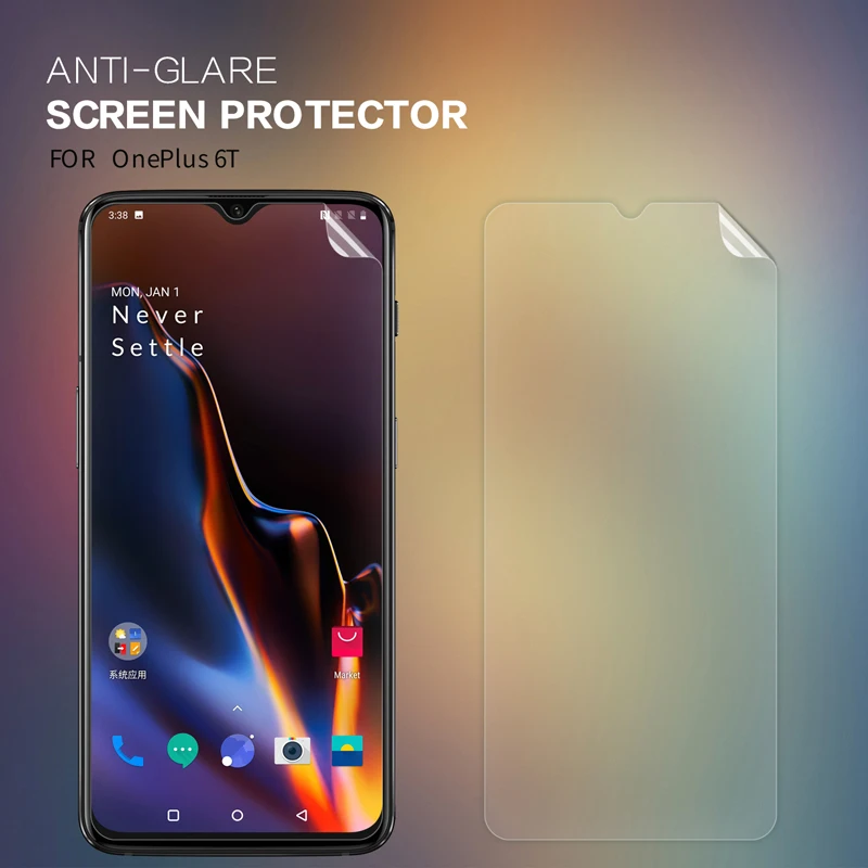 For Oneplus 6t Anti-glare Screen Protector Matte Anti-fingerprint Protective Film For Oneplus 6t Soft PC Matte Film
For Oneplus 6t Anti-glare Screen Protector Matte Anti-fingerprint Protective Film For Oneplus 6t Soft PC Matte Film