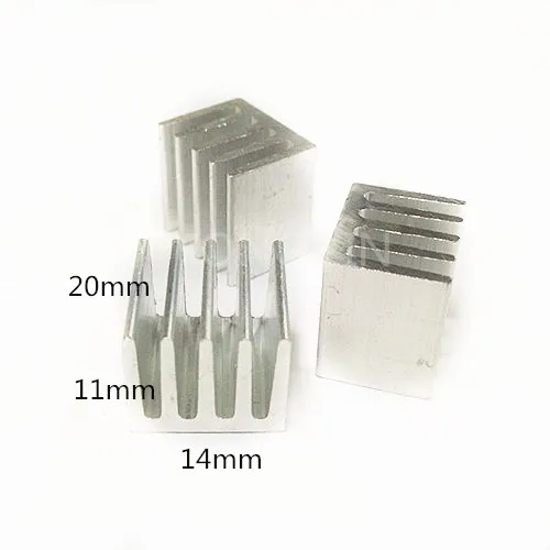 free shipping 50PCS Aluminum 14*11-20MM/Video card heatsinks/Heat sink/LED Heatsink/Thermal conductivity/Aluminum IC Heatsink
free shipping 50PCS Aluminum 14*11-20MM/Video card heatsinks/Heat sink/LED Heatsink/Thermal conductivity/Aluminum IC Heatsink