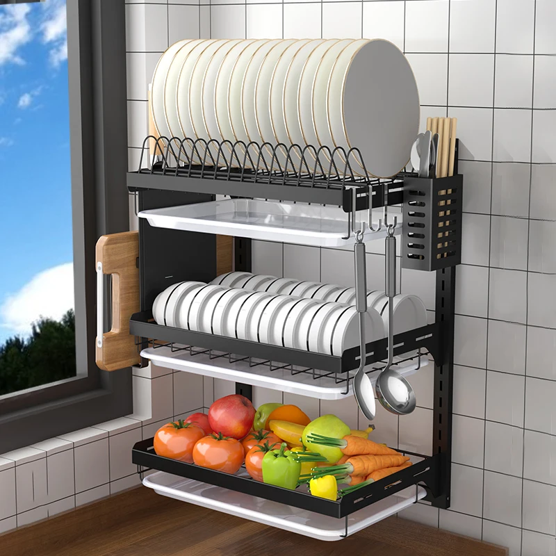 Black paint, stainless steel bowl stand, drain stand, kitchen shelf, 3 floors supplies, sink, dishes, receiving stand.
Black paint, stainless steel bowl stand, drain stand, kitchen shelf, 3 floors supplies, sink, dishes, receiving stand.