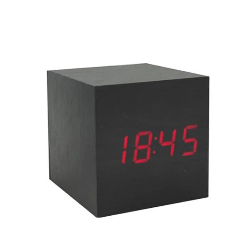 LED Alarm Clock Desktop Table Digital Thermometer Wood USB/AAA Date Display Multicolor Sound Control Wooden Wood Square
LED Alarm Clock Desktop Table Digital Thermometer Wood USB/AAA Date Display Multicolor Sound Control Wooden Wood Square