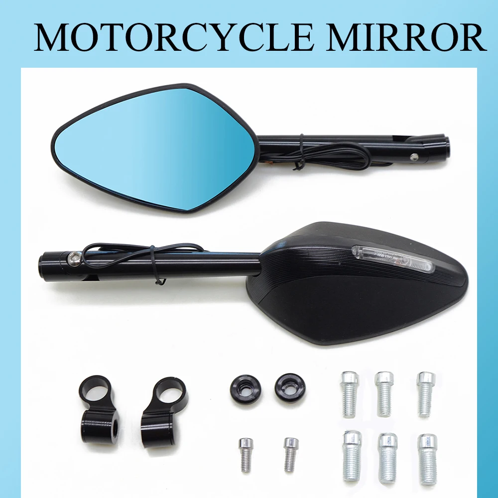 universal Motorcycle Integrated Turn Signal Mirrors Side Rearview Mirror Front Back LED For Kawasaki Z1000 Z800 Z900 Z750 ninja
universal Motorcycle Integrated Turn Signal Mirrors Side Rearview Mirror Front Back LED For Kawasaki Z1000 Z800 Z900 Z750 ninja