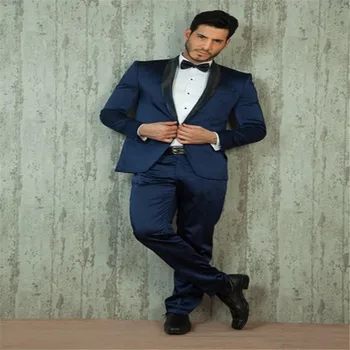 2018 Custom Made Slim Fit Costume Homme Men 2 Piece Wedding Groom suits Tuxedos Groomsman masculino Party navy blue mens suit
2018 Custom Made Slim Fit Costume Homme Men 2 Piece Wedding Groom suits Tuxedos Groomsman masculino Party navy blue mens suit