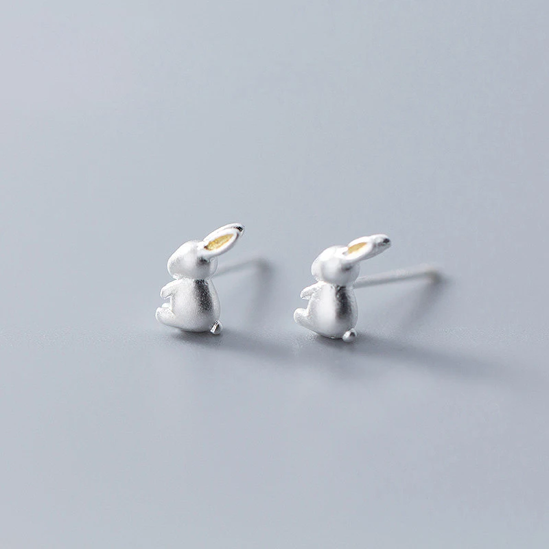 Ruifan Cute Stereoscopic Rabbit/Bunny Shape 925 Sterling Silver Stud Earrings for Women Small Earrings Fine Jewelry YEA253
Ruifan Cute Stereoscopic Rabbit/Bunny Shape 925 Sterling Silver Stud Earrings for Women Small Earrings Fine Jewelry YEA253
