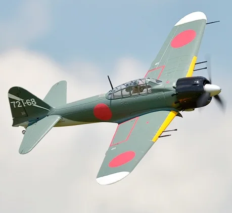 FMS 1100mm Zero A6M5 Electric Remote Control Model Aircraft PNP FMS082
FMS 1100mm Zero A6M5 Electric Remote Control Model Aircraft PNP FMS082