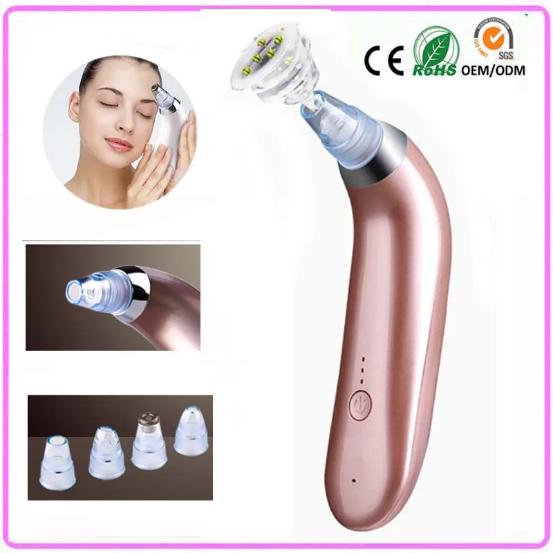 Portable Vacuum Suction Nose Blackhead Zit Acne Remover Facial Skin Pores Cleanser Cleaner Dermabrasion Peeling Beauty Machine
Portable Vacuum Suction Nose Blackhead Zit Acne Remover Facial Skin Pores Cleanser Cleaner Dermabrasion Peeling Beauty Machine