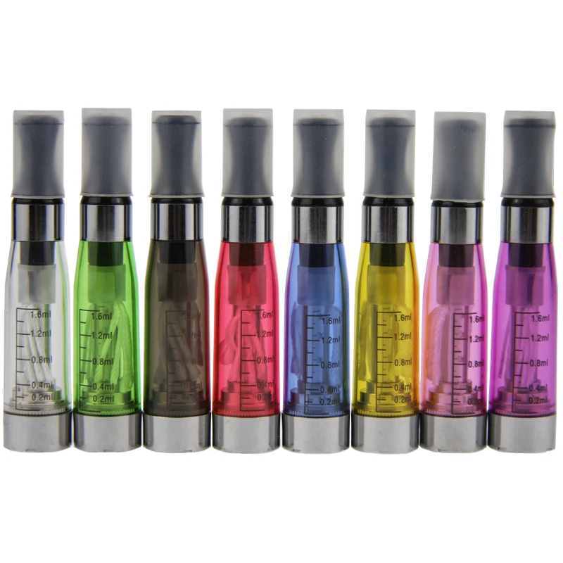 

10pcs/lot CE4 Atomizer eGo Clearomizer 1.6ml 2.4ohm vapor tank Electronic Cigarette for e-cig mt3 ce3 ce5 8 colors free shipping