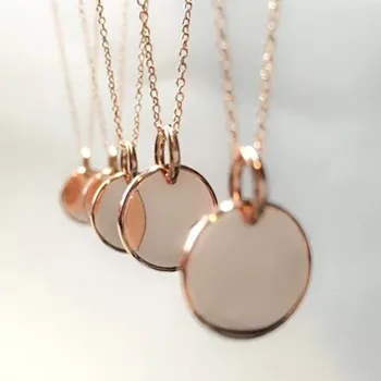 925 Sterling Silver Necklace Rose Gold Coin Necklace Letters Choker Pendant Collier Femme Collares Vintage Jewelry boho Necklace
925 Sterling Silver Necklace Rose Gold Coin Necklace Letters Choker Pendant Collier Femme Collares Vintage Jewelry boho Necklace