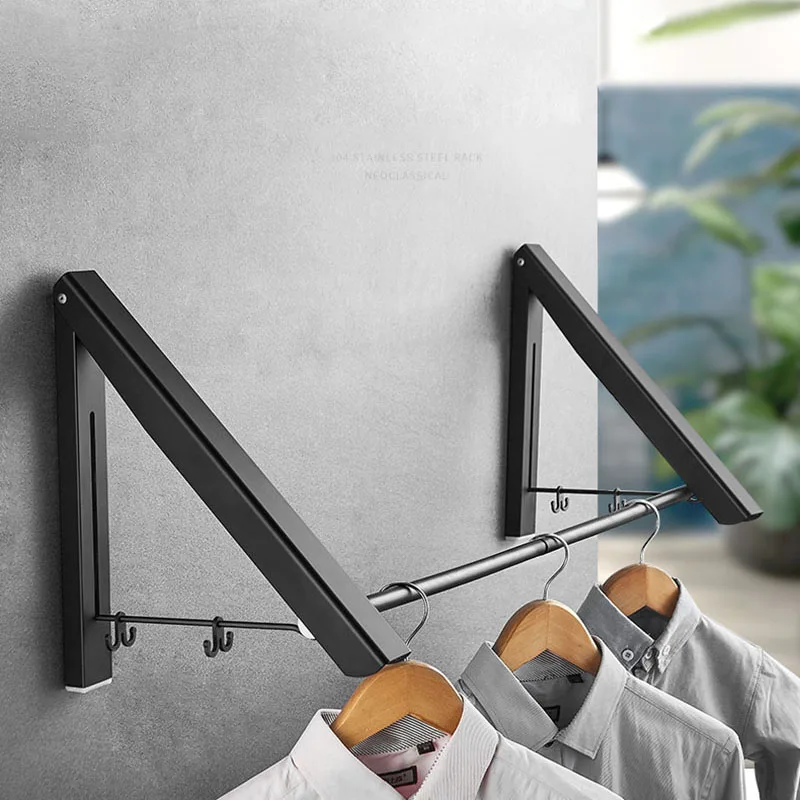 Useful Space Aluminum Wall Hanger Retractable Indoor Clothes Hanger Magic Foldable Drying Rack Waterproof Clothes Towel Rack
Useful Space Aluminum Wall Hanger Retractable Indoor Clothes Hanger Magic Foldable Drying Rack Waterproof Clothes Towel Rack
