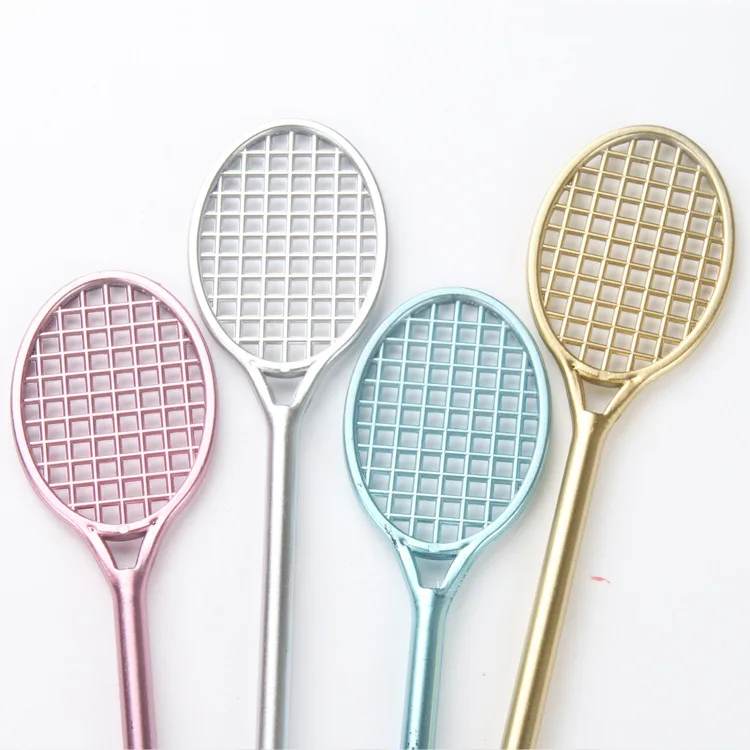 1 PCs Creative Stationery Office Supplies Cute Badminton Racket Shape Neutral Socket Pen South Korea Stationery for School Tool
1 PCs Creative Stationery Office Supplies Cute Badminton Racket Shape Neutral Socket Pen South Korea Stationery for School Tool