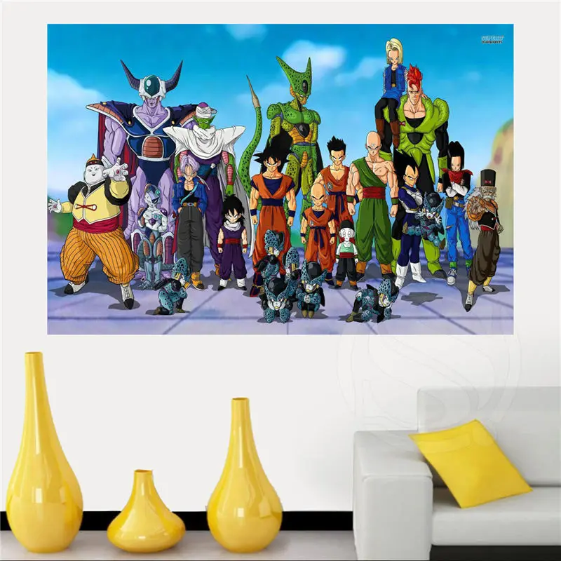 Hot! Dragon Ball Z Canvas Silk Poster for Home Decor painting Art Custom Print Picture SQ0513-ZHH003
Hot! Dragon Ball Z Canvas Silk Poster for Home Decor painting Art Custom Print Picture SQ0513-ZHH003