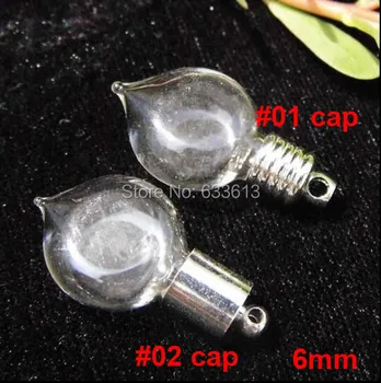 Free ship! 100set/lot 6mm flat ball heart glass vial pendant, mini rice art glass bottle with metal cap plug charm pendants
Free ship! 100set/lot 6mm flat ball heart glass vial pendant, mini rice art glass bottle with metal cap plug charm pendants