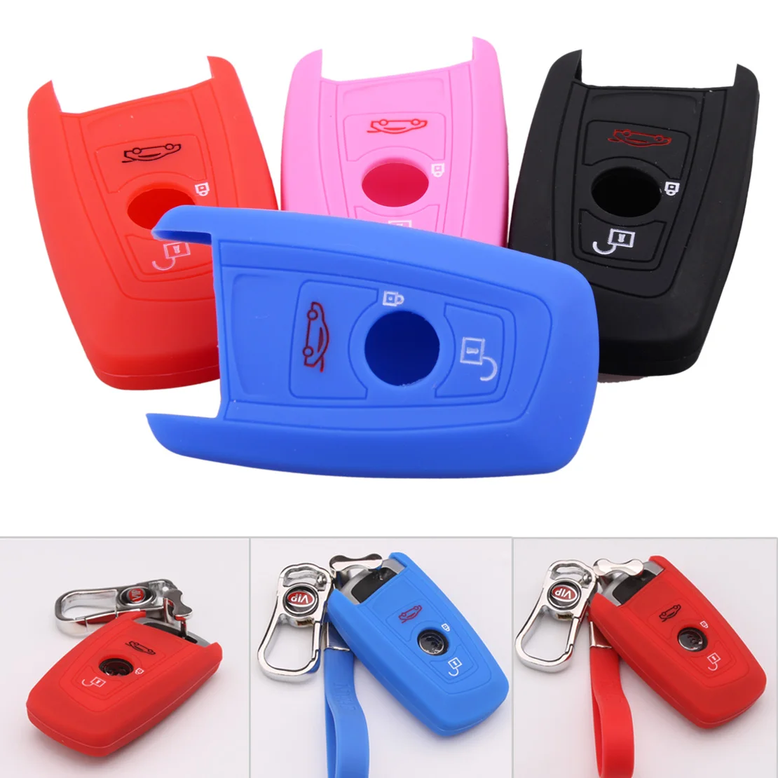 DWCX Car Silicone Remote Flip Key Cover Case Fob for BMW 1 3 5 7 SERIES X1 X3 X4 X5 X6 Z4 550i 535i 528i F30 F31 F34 F10 F11 F07
DWCX Car Silicone Remote Flip Key Cover Case Fob for BMW 1 3 5 7 SERIES X1 X3 X4 X5 X6 Z4 550i 535i 528i F30 F31 F34 F10 F11 F07