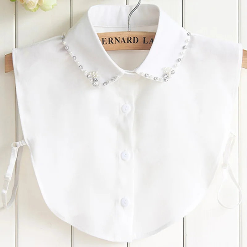 Pearl shirt fake collar chiffon fake winter holiday Shirt Collar female foreign Original crystal chiffon ladies sweater collier
Pearl shirt fake collar chiffon fake winter holiday Shirt Collar female foreign Original crystal chiffon ladies sweater collier
