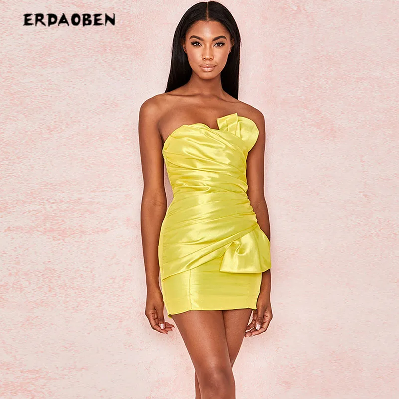ERDAOBEN Women 2019 Summer strapless sleeveless Sexy Dress Club Wear Mini short Dresses Party Night dress
ERDAOBEN Women 2019 Summer strapless sleeveless Sexy Dress Club Wear Mini short Dresses Party Night dress