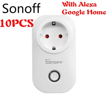 10PCS Sonoff S20 EU With Alexa Google Home Wifi Power Socket Switch Wireless Remote Socket Outlet Timing Switch for Smart Home
10PCS Sonoff S20 EU With Alexa Google Home Wifi Power Socket Switch Wireless Remote Socket Outlet Timing Switch for Smart Home