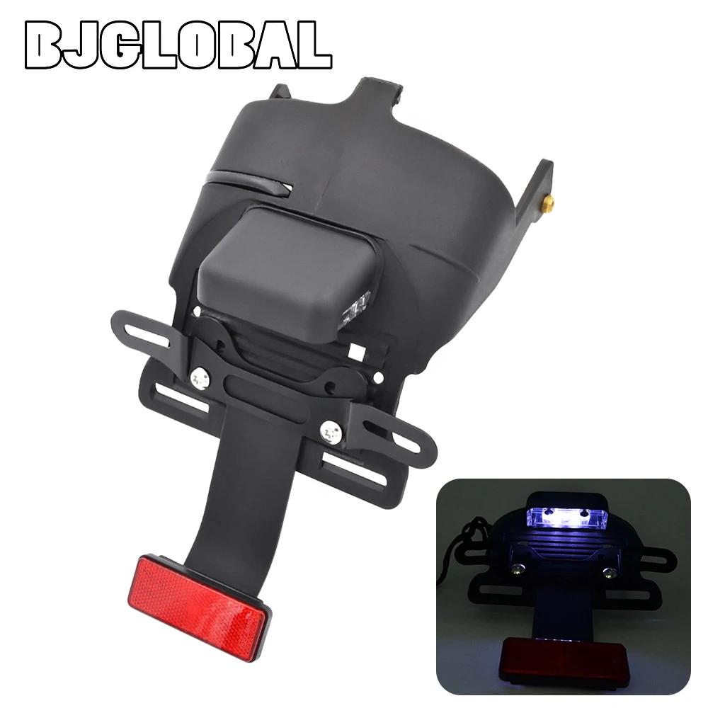 BJGLOBAL Motorcycle Rear Fender Tail Light Number Plate Holder Bracket Mudguard Lights for Harley Davidson XL883C XL883R XL1200R
BJGLOBAL Motorcycle Rear Fender Tail Light Number Plate Holder Bracket Mudguard Lights for Harley Davidson XL883C XL883R XL1200R