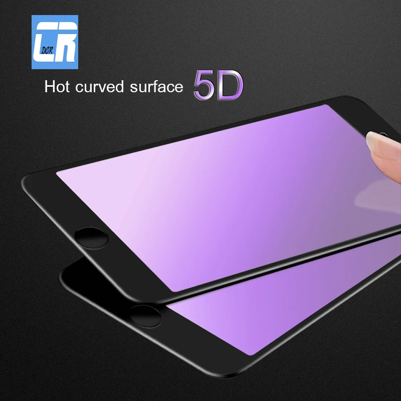 DCR 5D (4D Upgraded ) Full Cover Screen Protector Tempered Glass For iPhone X 8 7 6 6s Plus Anti Blue Light Protective Film
DCR 5D (4D Upgraded ) Full Cover Screen Protector Tempered Glass For iPhone X 8 7 6 6s Plus Anti Blue Light Protective Film
