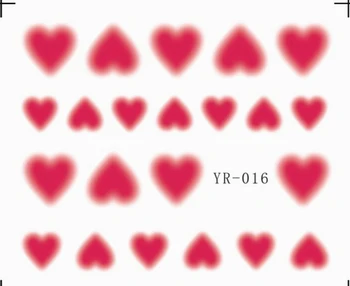 Nail Sticker WATER TRANSFER DECAL HALO FUZZY MULTI COLORS SPADE HEART SHAPE YR13-18
Nail Sticker WATER TRANSFER DECAL HALO FUZZY MULTI COLORS SPADE HEART SHAPE YR13-18