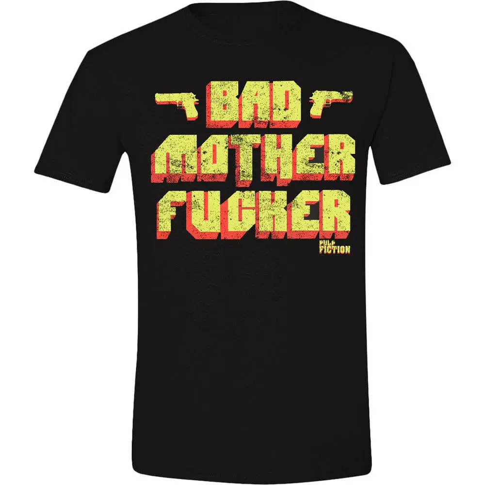 Pulp Fiction Bad Mother Fucker T-Shirt Unisex Size XL IMPORT Summer Casual Man T Shirt Good Quality top tee
Pulp Fiction Bad Mother Fucker T-Shirt Unisex Size XL IMPORT Summer Casual Man T Shirt Good Quality top tee