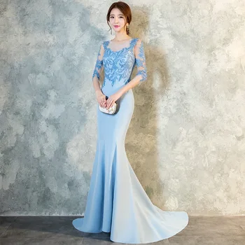 Party Evening Cheongsam Dress Oriental Chinese Style Woman Elegant O-Neck Qipao Sexy Wedding Prom Long Robe Retro Vestido XS-XXL
Party Evening Cheongsam Dress Oriental Chinese Style Woman Elegant O-Neck Qipao Sexy Wedding Prom Long Robe Retro Vestido XS-XXL
