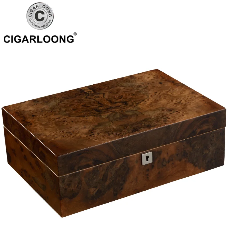 cigar moisturizing box large capacity cedar wood humidor with humidifier and hygrometer HH-306
cigar moisturizing box large capacity cedar wood humidor with humidifier and hygrometer HH-306