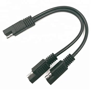 Factory Sale! SAE to SAE Plug 20A/2464/14AWG Copper Cord Quick Connector Y Type Cable for Automobile Power Battery Solar Panel 
Factory Sale! SAE to SAE Plug 20A/2464/14AWG Copper Cord Quick Connector Y Type Cable for Automobile Power Battery Solar Panel