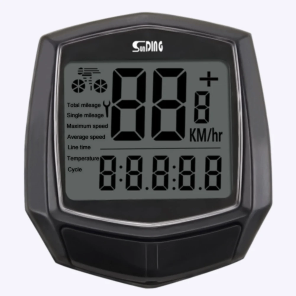 Riding Wired Sensor Thermometer Odometer Multifunction Digital Cycling Computer Waterproof Backlight Clock Bicycle Speedometer
Riding Wired Sensor Thermometer Odometer Multifunction Digital Cycling Computer Waterproof Backlight Clock Bicycle Speedometer