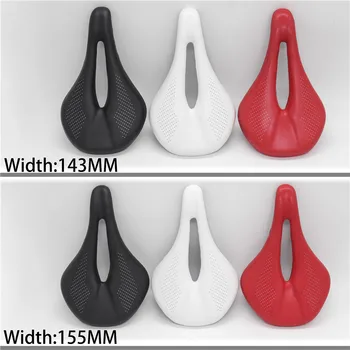 Lightweigh Pu+carbon Fiber Saddle Road Mtb Mountain Bike Bicycle Saddle for Cycling Trail Comfort Races Seat Red White
Lightweigh Pu+carbon Fiber Saddle Road Mtb Mountain Bike Bicycle Saddle for Cycling Trail Comfort Races Seat Red White