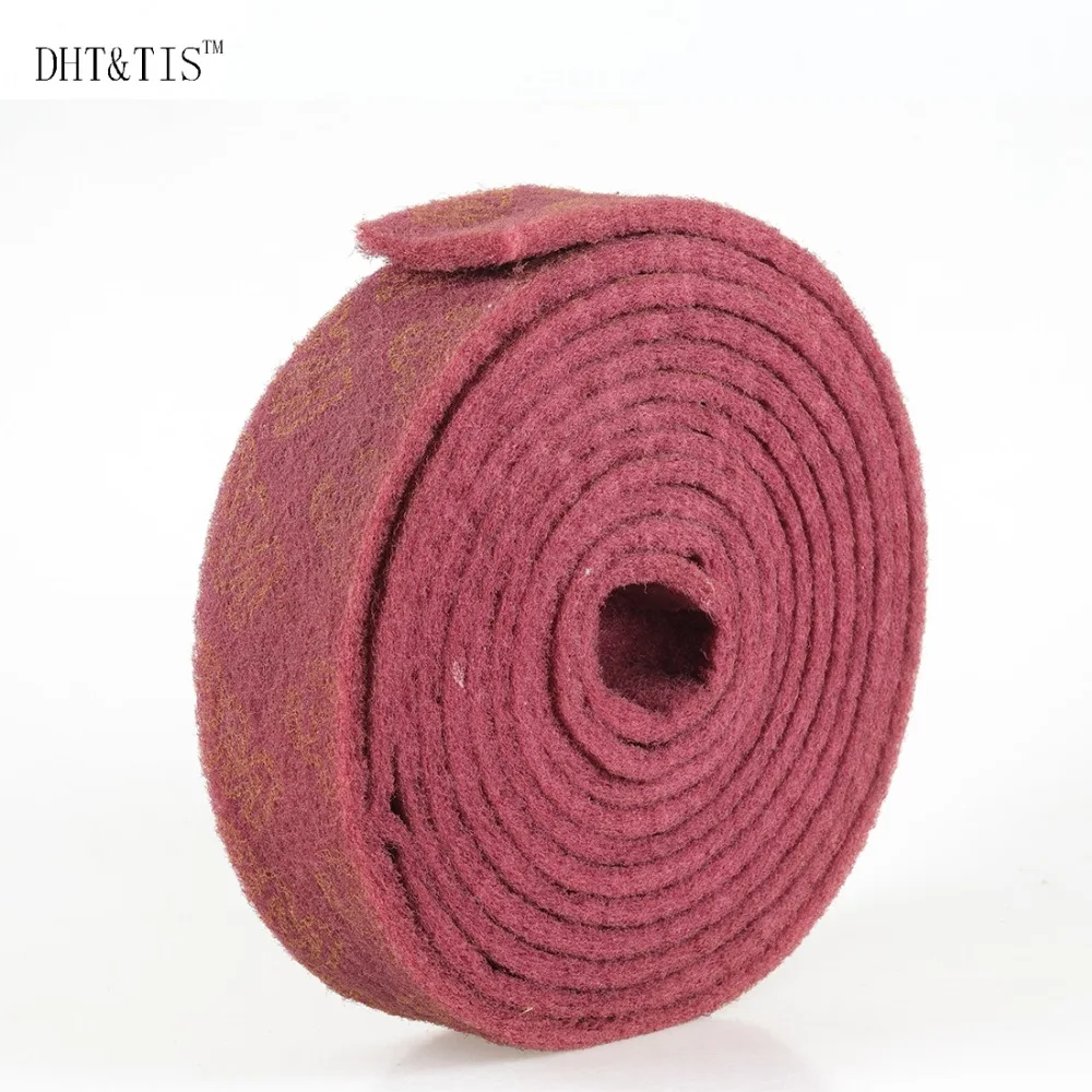 DHT&TIS 70mm(width)x10mm(thickness), 6m length Non-woven Scotch Brite Hand Sanding Grinding Pad Fine
DHT&TIS 70mm(width)x10mm(thickness), 6m length Non-woven Scotch Brite Hand Sanding Grinding Pad Fine