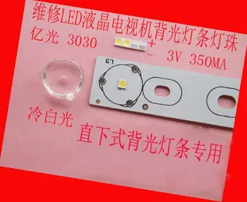 300piece/lot for repair LCD TV LED backlight Article lamp SMD LEDs 1W 3V 3030 Cold white light emitting diode
300piece/lot for repair LCD TV LED backlight Article lamp SMD LEDs 1W 3V 3030 Cold white light emitting diode