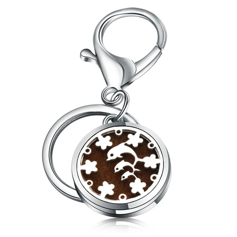 Charm Dolphin Aromatherapy Box Key Chain Stainless Steel Perfume Essential Oil Diffuser Scent Key Chain Keyring Christmas Gift
Charm Dolphin Aromatherapy Box Key Chain Stainless Steel Perfume Essential Oil Diffuser Scent Key Chain Keyring Christmas Gift
