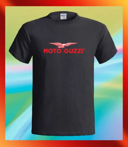 MOTO GUZZI Vintage Logo Italian Motor Retro Men's Black T-Shirt S M L XL 2XL 3XL
MOTO GUZZI Vintage Logo Italian Motor Retro Men's Black T-Shirt S M L XL 2XL 3XL
