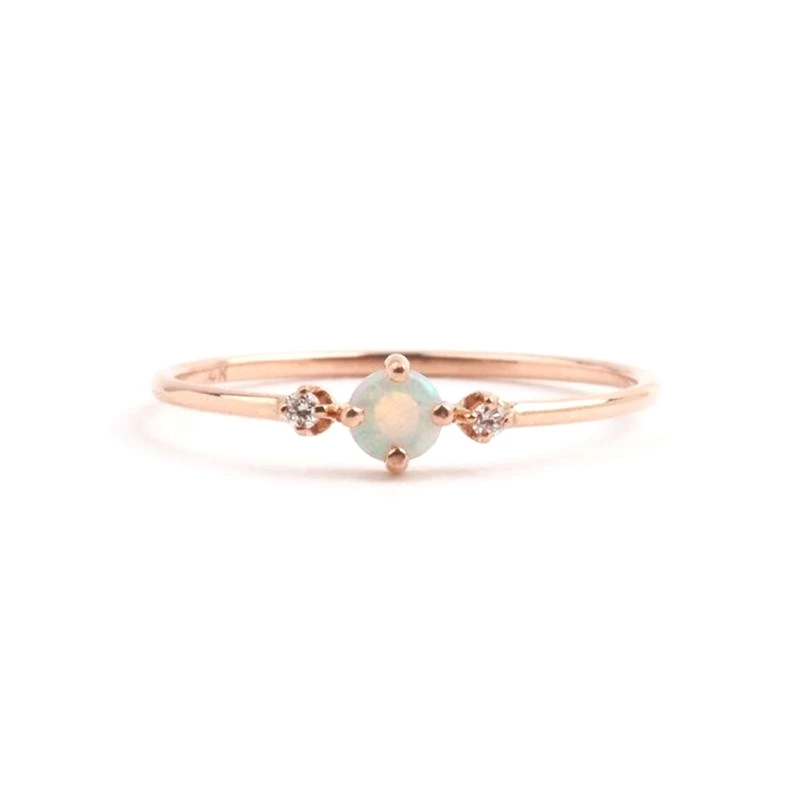 Simple Opal Rings for Women Size 6-10 Thin Wedding Engagement Finger Rings Female Charms Jewelry
Simple Opal Rings for Women Size 6-10 Thin Wedding Engagement Finger Rings Female Charms Jewelry